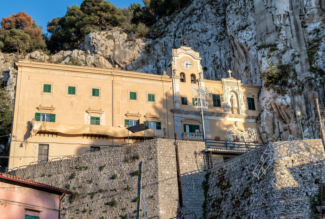 Wallfahrtskirche Santa Rosalia im Felsen