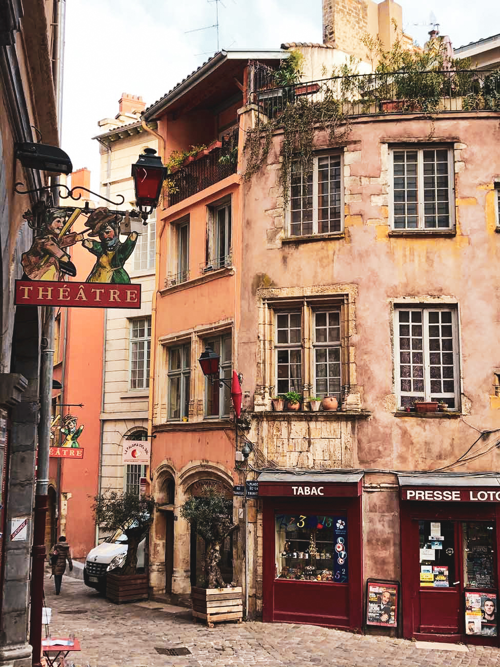 Enge Gasse in Lyon