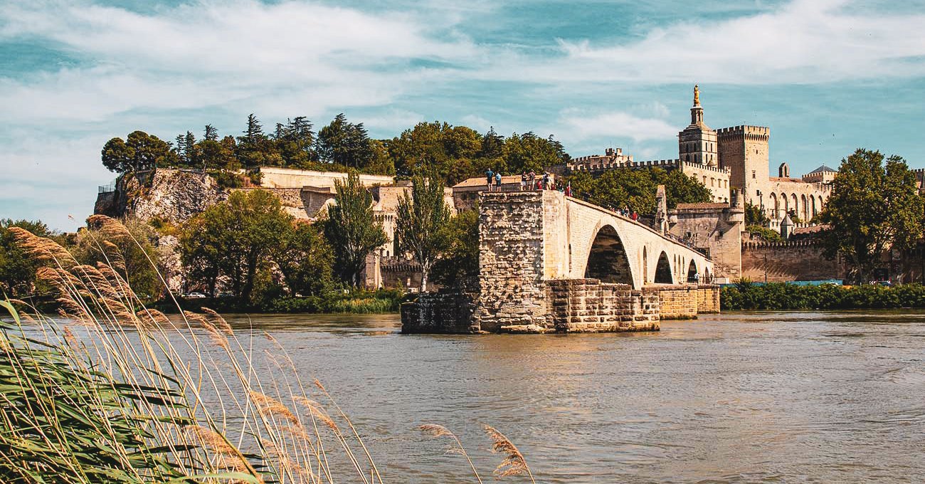 Brücke über Rhone