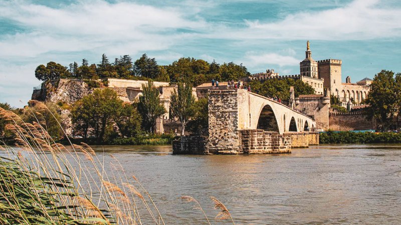 Brücke über Rhone