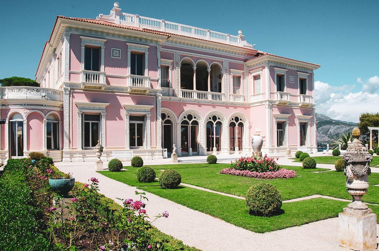 Villa Ephrussi in Rosa 