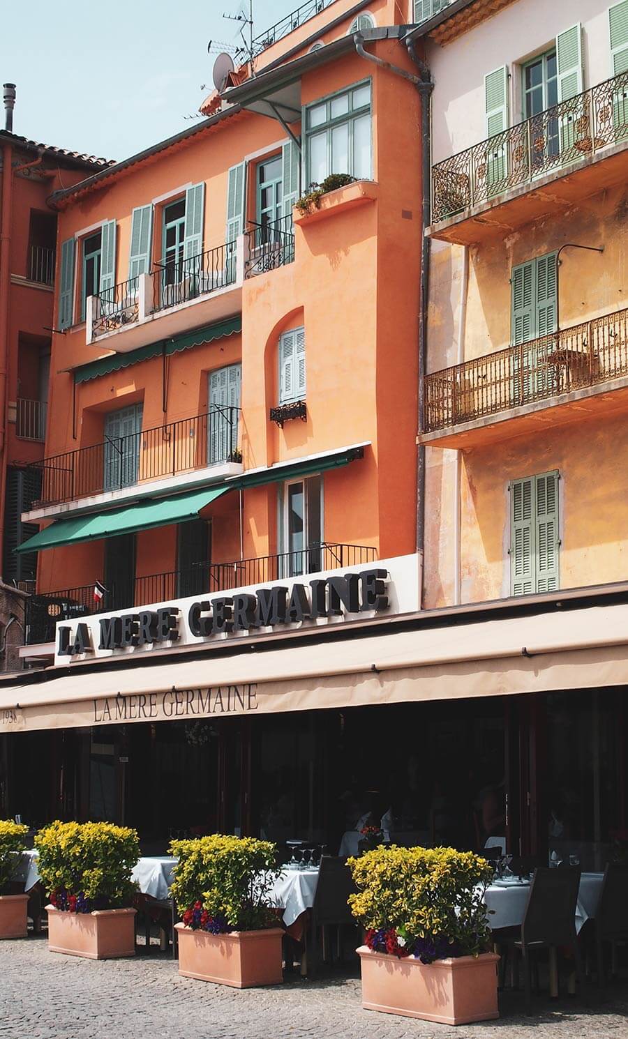 Hotel an der Hafenpromenade in Villefranche-sur-Mer