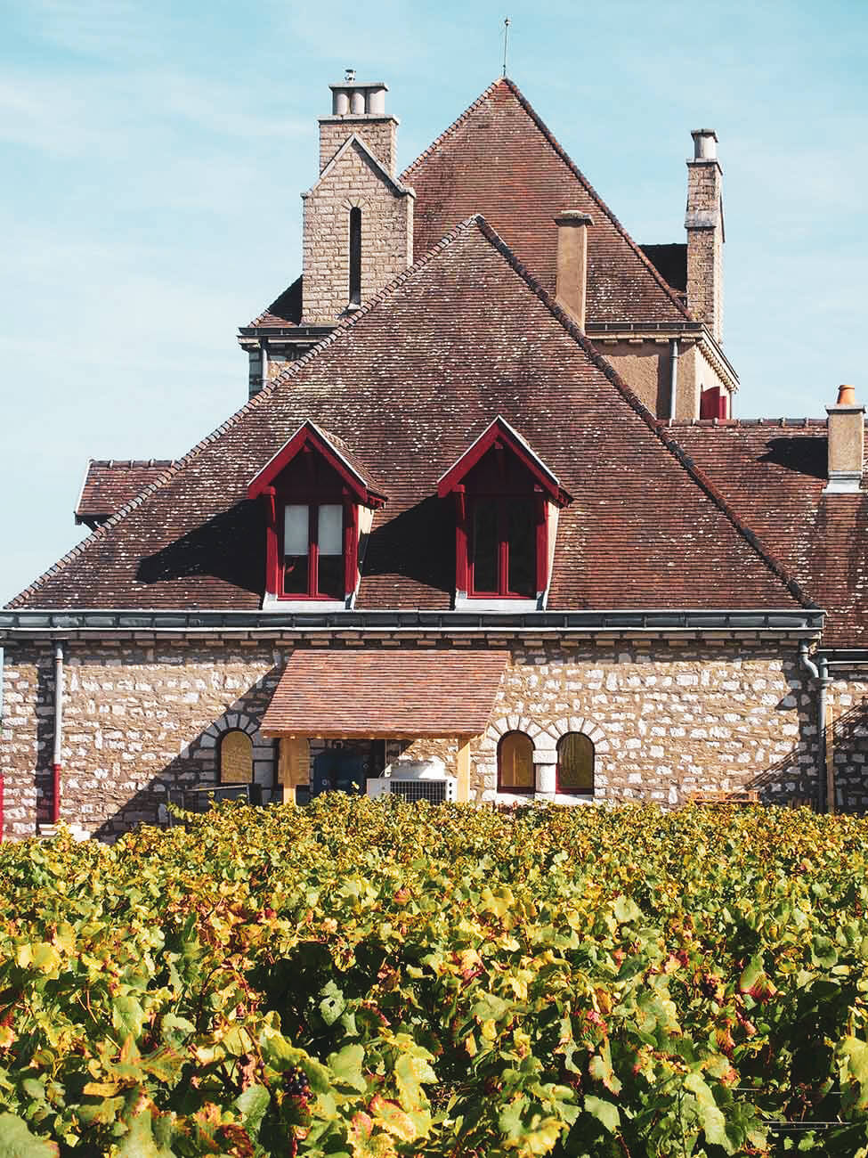 Altes Weingut von Außen