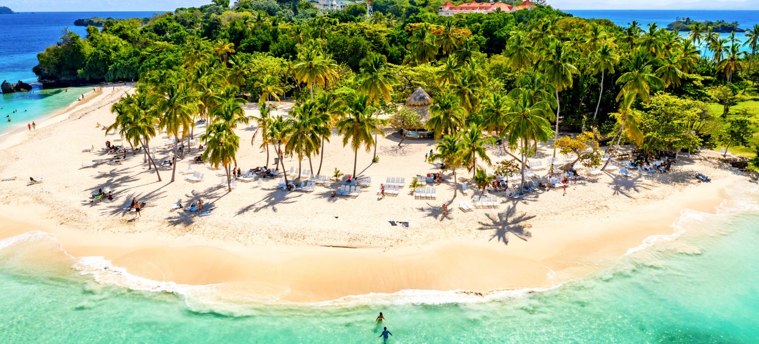 Strand in der Dominikanischen Republik