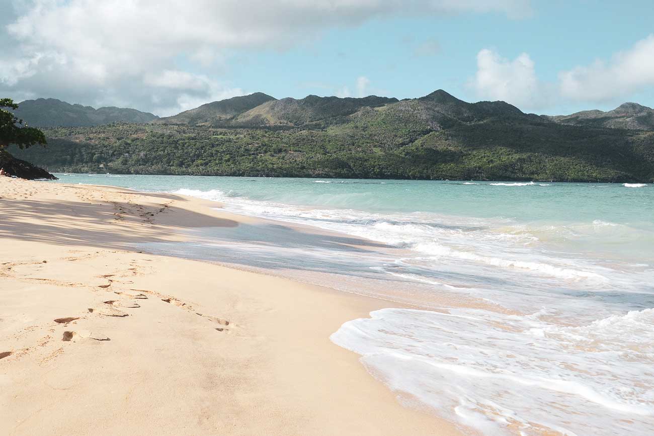 Strand in der Dominikanischen Republik