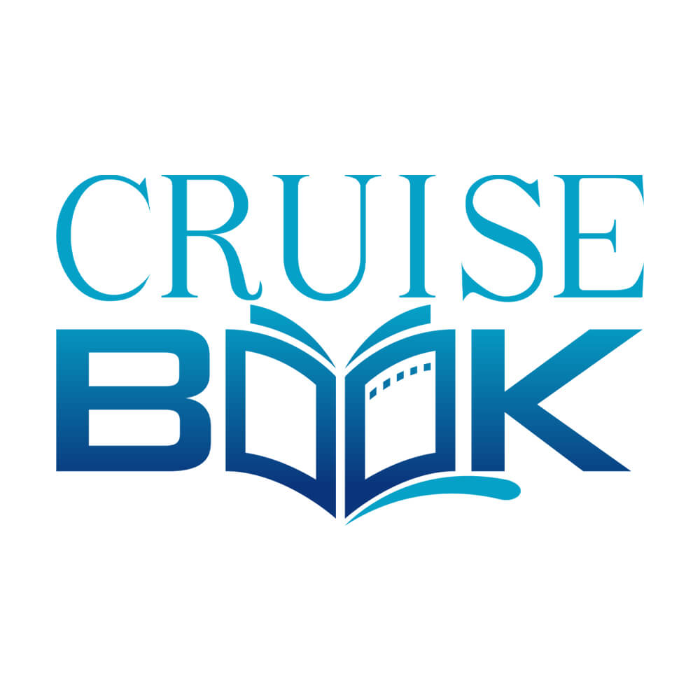 CruiseBook - Online Reisemagazin Logo in Blautönen