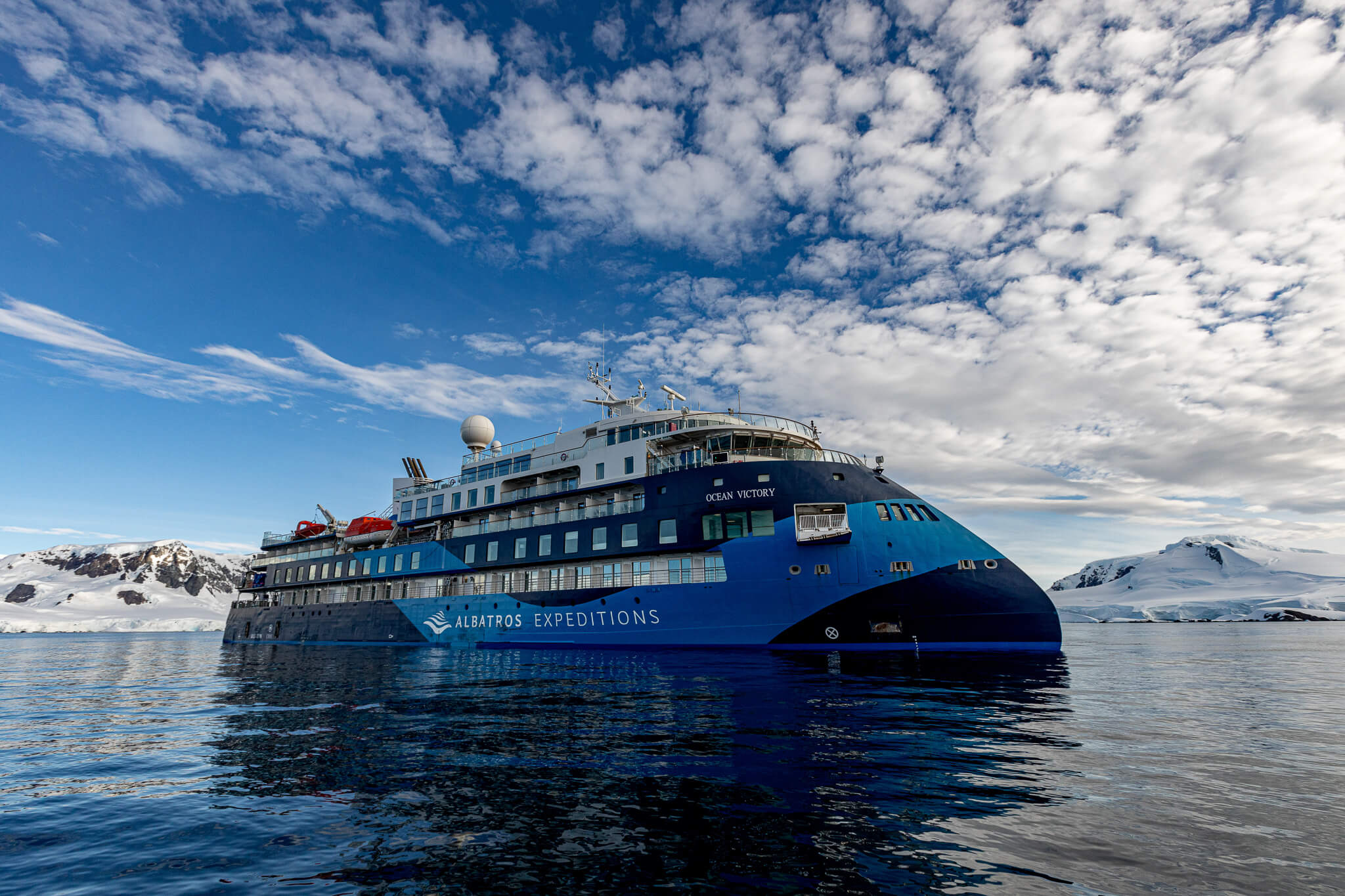 The expedition ship Ocean Victory by © Albatros Expeditions
